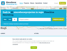 Tablet Screenshot of nieuwbouw-utrechtse-heuvelrug.nl